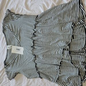 Striped boutique top